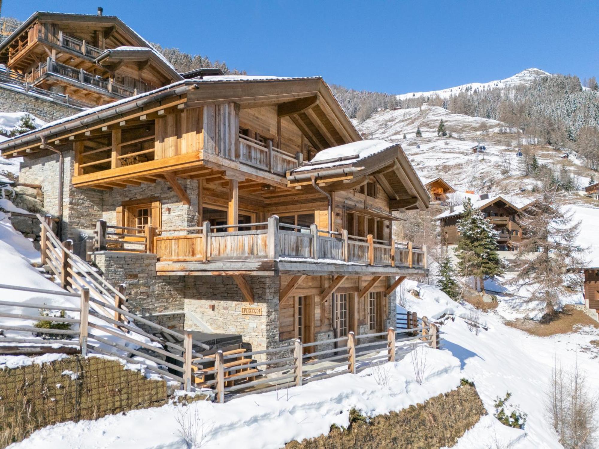 Chalet La Luge Βίλα Grimentz Εξωτερικό φωτογραφία