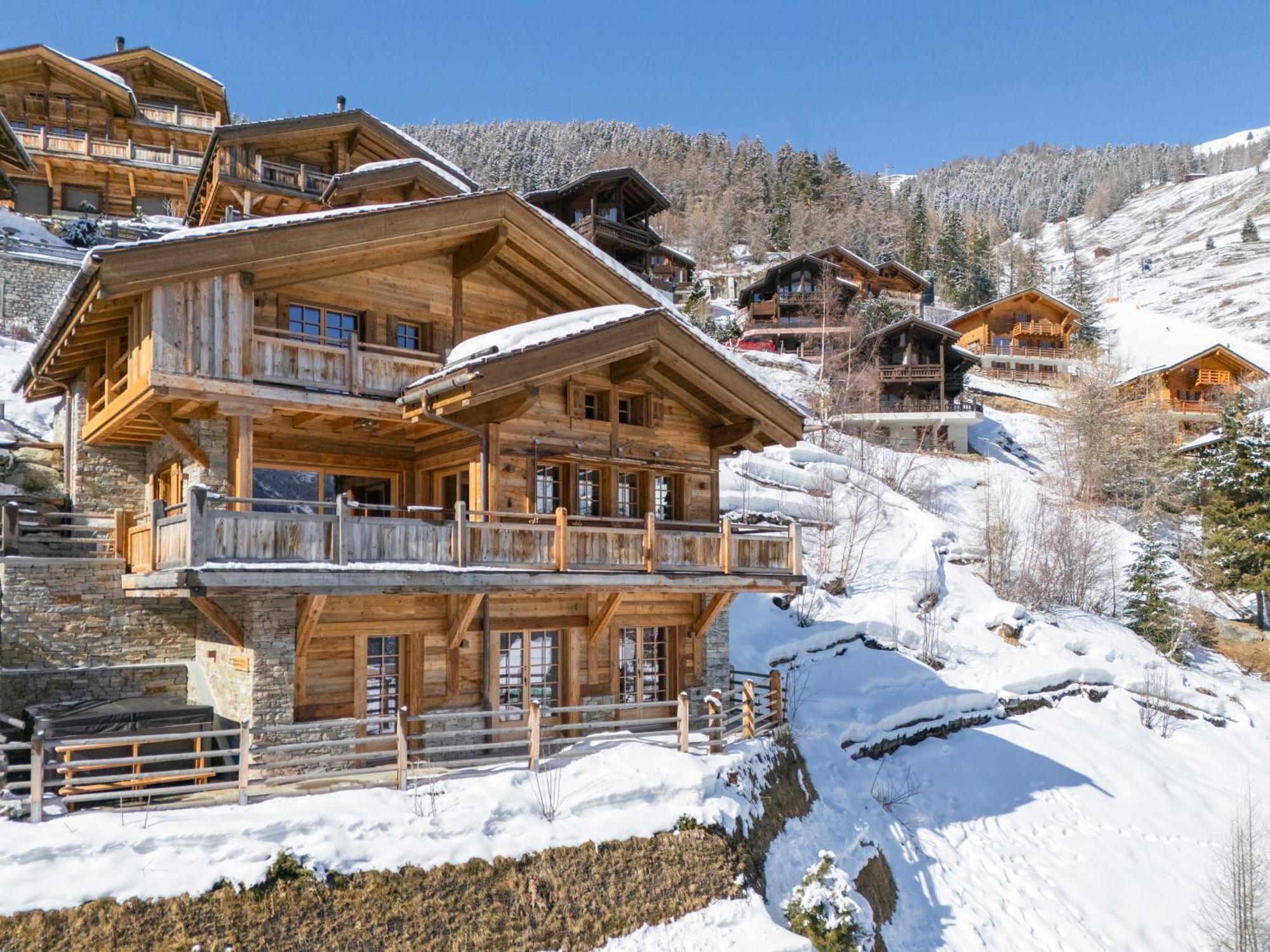 Chalet La Luge Βίλα Grimentz Εξωτερικό φωτογραφία